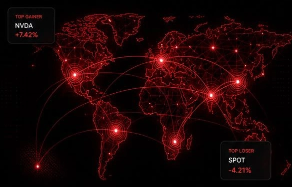 Global market movers network